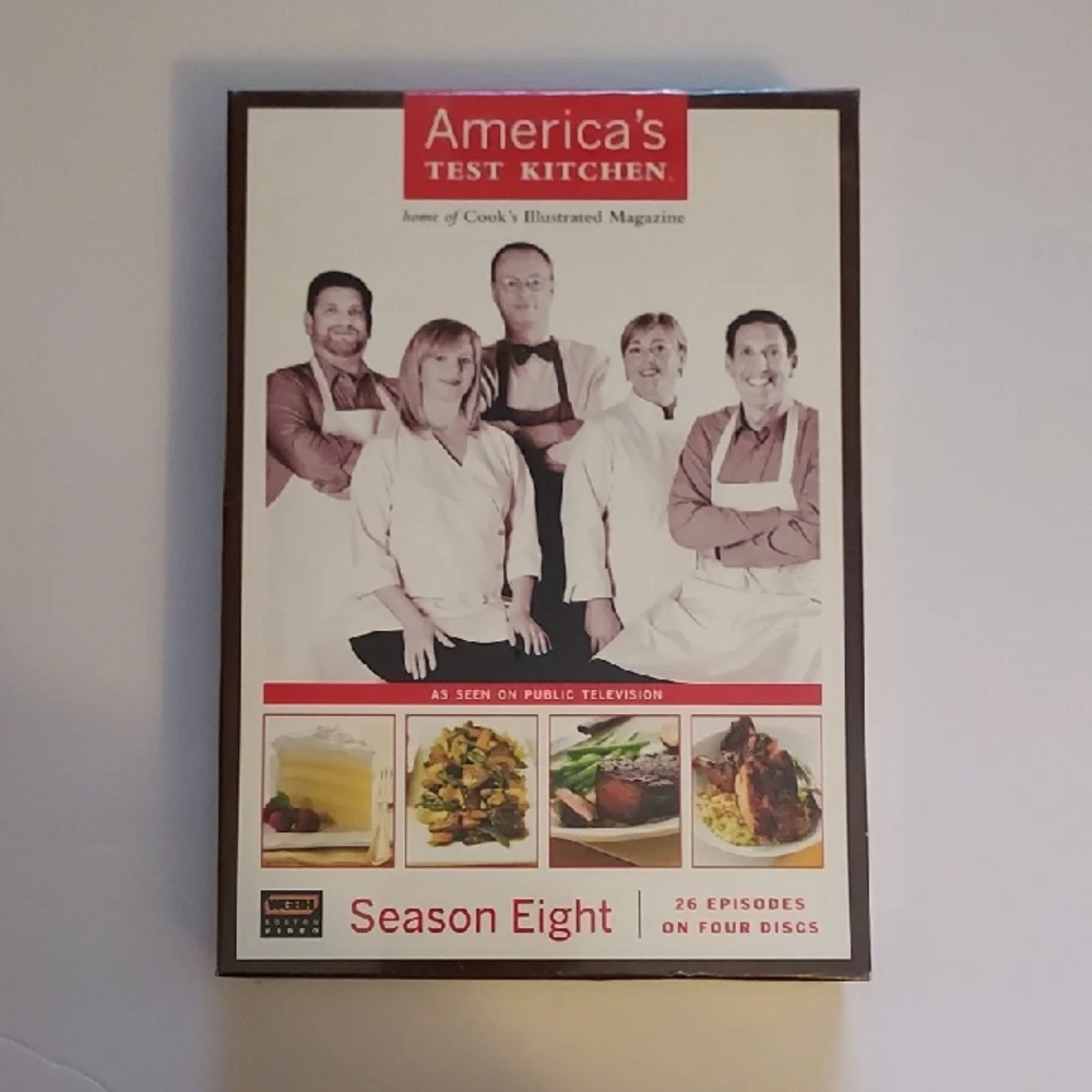 THANKSGIVING Americas Test Kitchen Season Eight DVD Set Of 4 DVDs